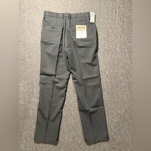 Kenneth Cole Reaction Dress Pants Mens 34x30 gray stretch Slim Fit Tapered NWT